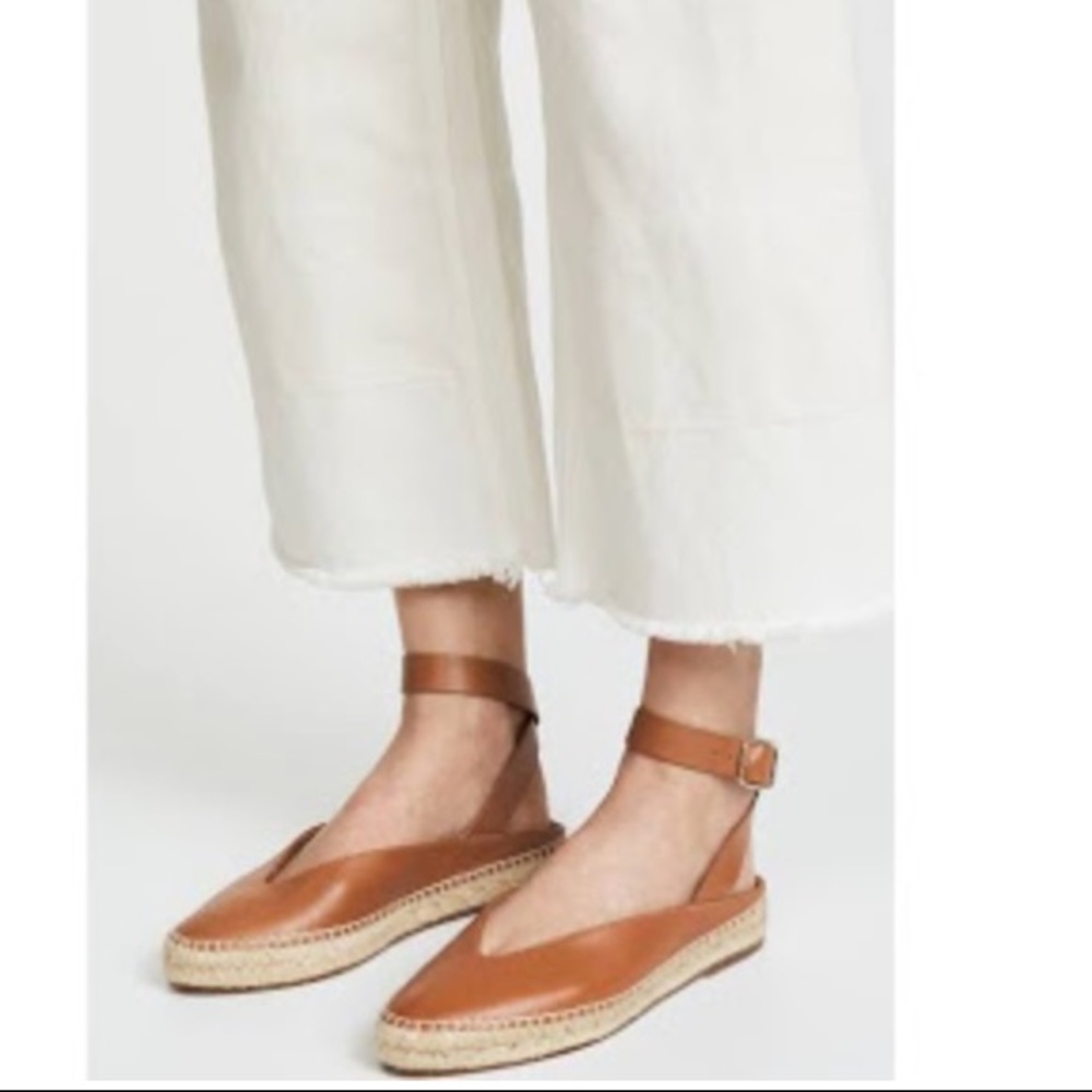 EUC Stuart Weitzman Toga Ankle Wrap Espadrille